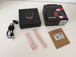Sportuhr Amazfit GTS 4 Mini in Rosa