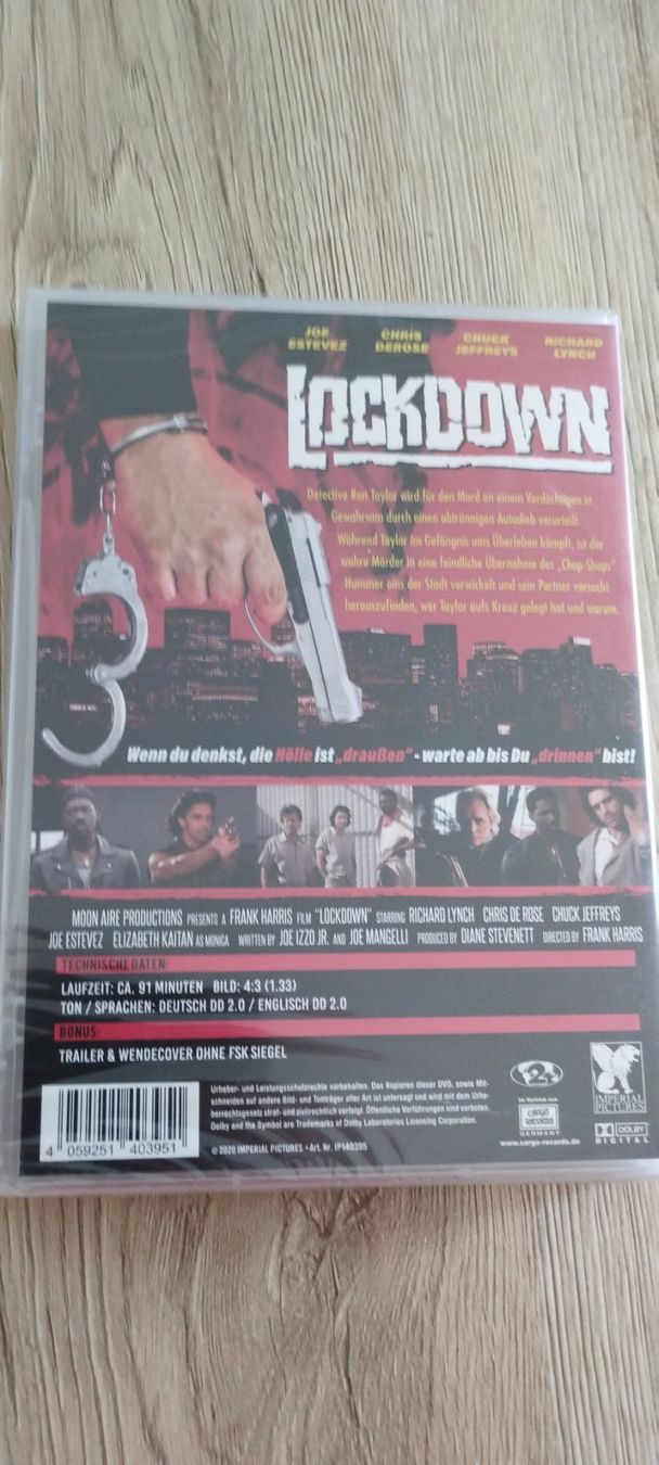 Tutti i DVDs: Lockdown Uncut Version mit Richard Lynch – Nuovo e nell'imballaggio originale da Steffisburg venduto da AutoFiat 1