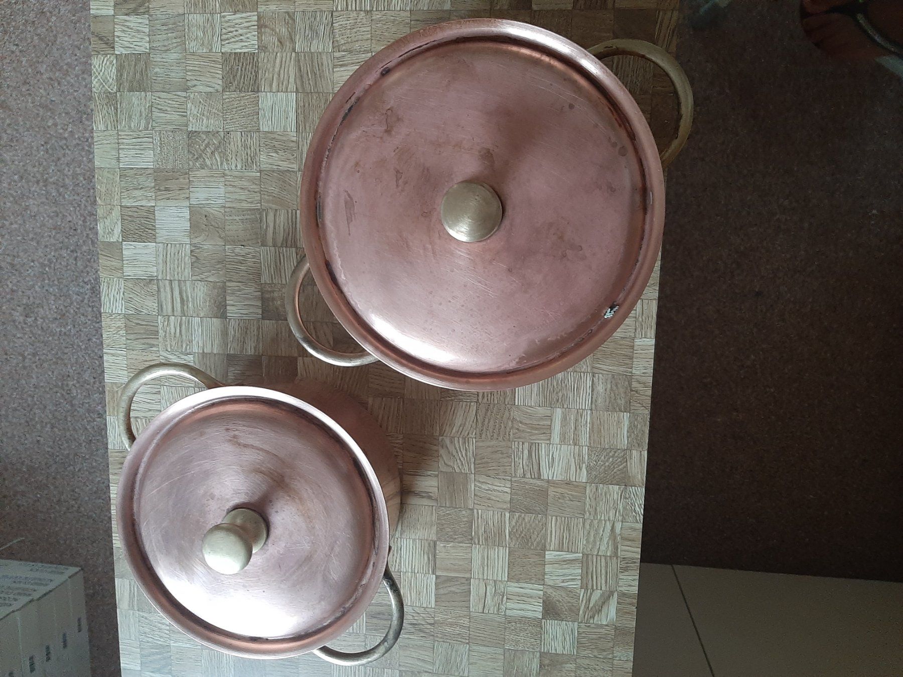 Sigg Töpfe: Set de 5 casseroles en cuivre – Gebraucht aus Mont-sur-Lausanne von pan_w5n6 2