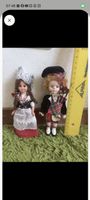 Puppen traditionelle Tracht 2 Stk guter Zustand