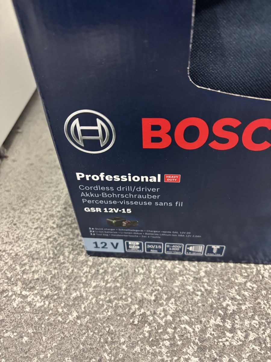 Bosch Trapani: Bosch Akkubohrmaschine – Nuovo e nell'imballaggio originale da Wimmis venduto da Soccerfanshop 1