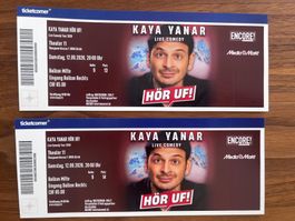 TICKETS KAYA YANAR 12.9.2026