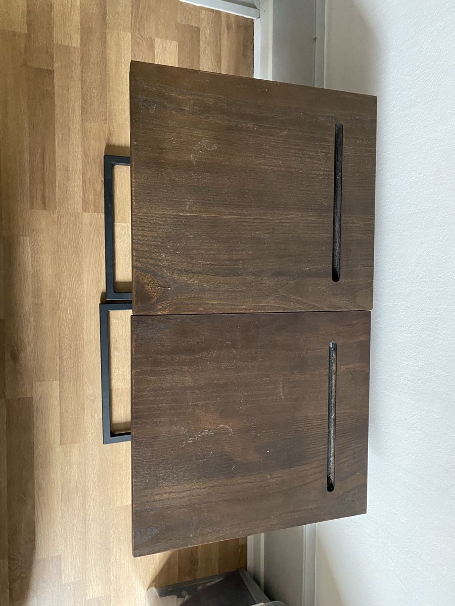 Maisons du monde Comodini: 2x Tables de chevet moderne en bois – Usato da Tavannes venduto da Jsuifmqox 4