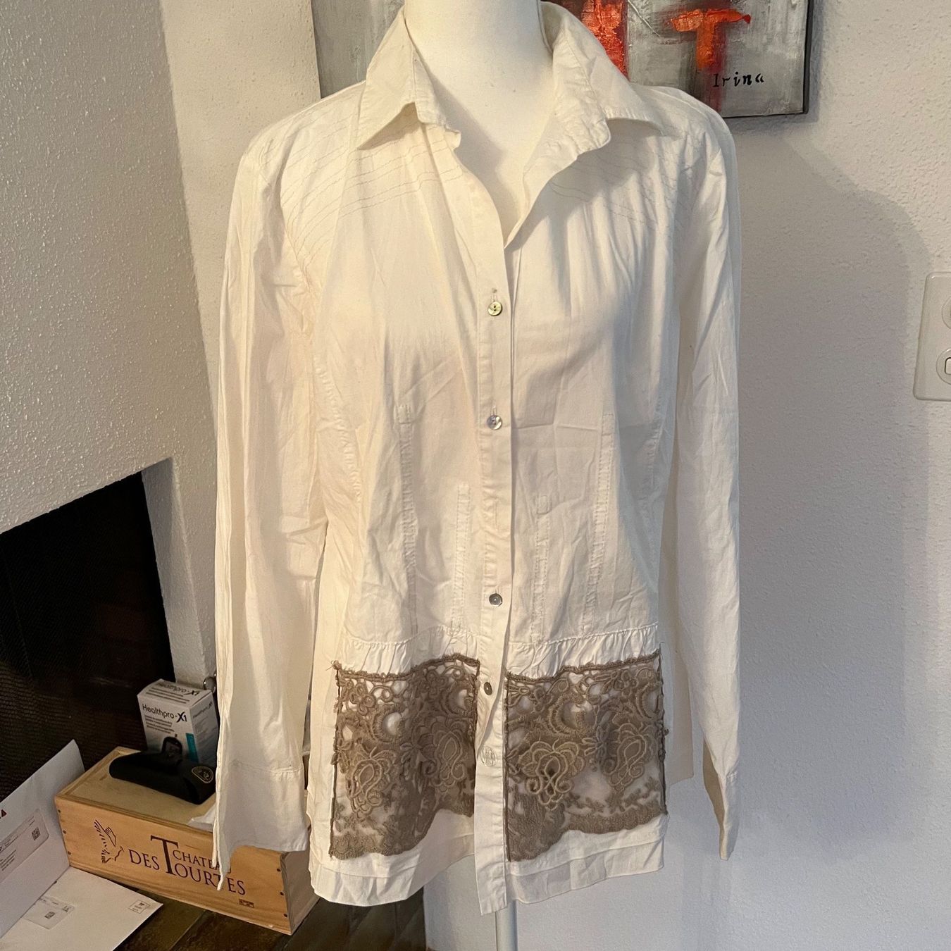 Blusen: Bottega Knopf Bluse Neu – Gebraucht aus St. Gallen von mania03