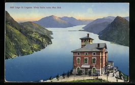 Lugano, Visto dalla vetta Mte. Brè, Kul