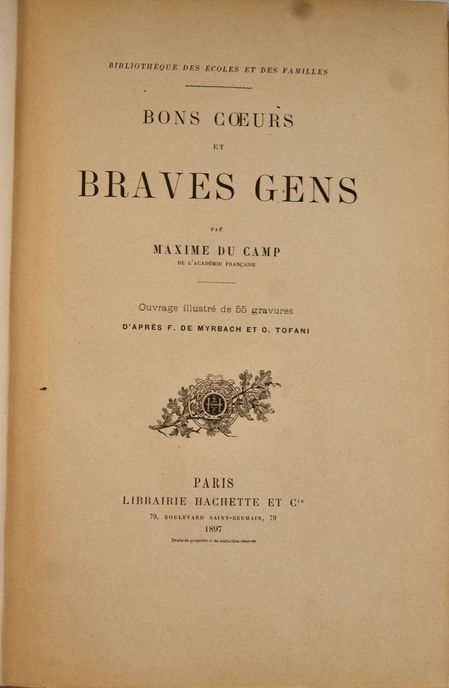 Libri: Bons coeurs et braves gens – Usato da Morrens VD venduto da alain50 1