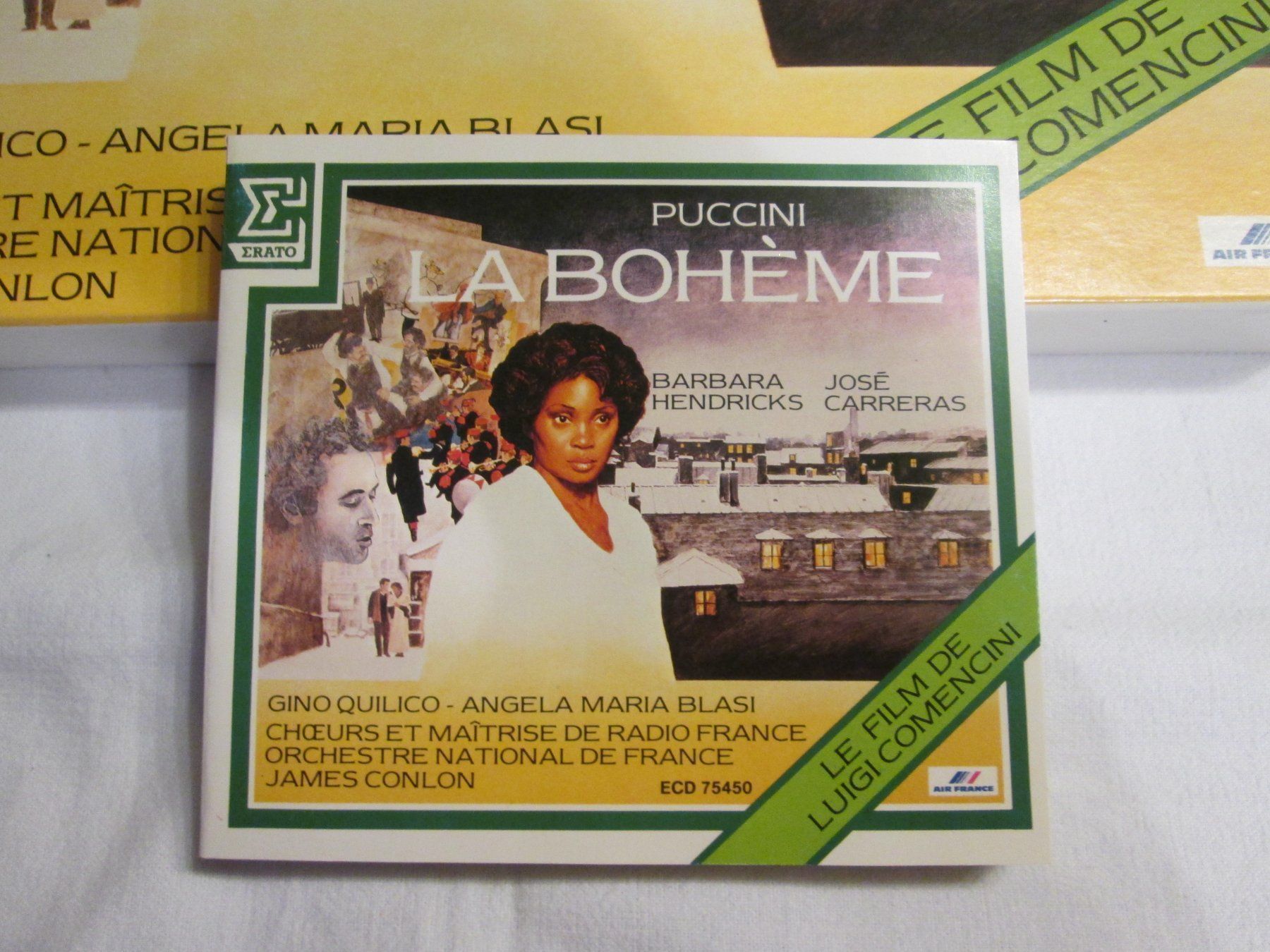 Dischi in vinile: Coffret Puccini - La Bohème - Vinyle 33T – Usato da la Chaux-de-Fonds venduto da Lampe 1