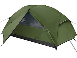 3 Personen Camping Zelt leicht mit 2 Türen, 3-4 Jahreszeiten