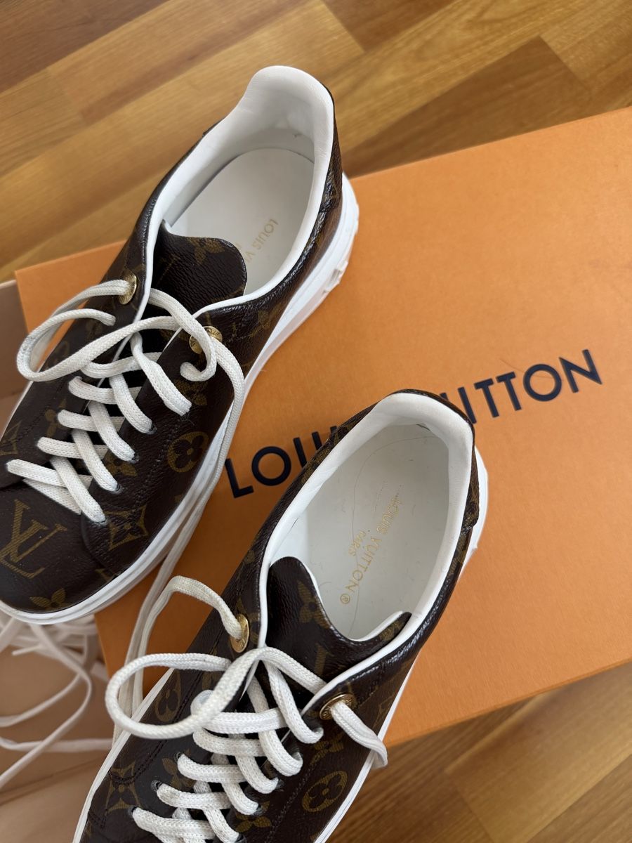 Louis Vuitton Scarpe da donna: Louis Vuitton Wmns Time Out Sneaker Monogram Grösse 36 – Nuovo (secondo la descrizione) da Bassersdorf venduto da s.phany 1