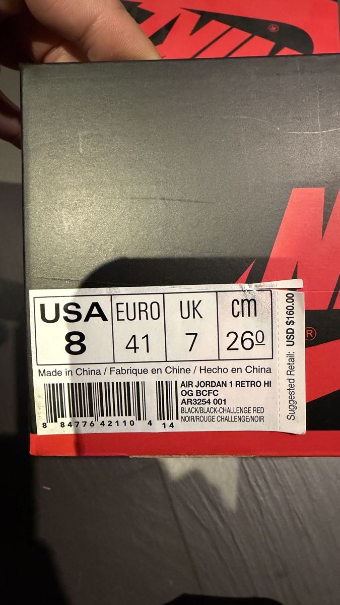 Jordan Scarpe da uomo: Jordan 1 Retro Hi OG BCFC – Nuovo (secondo la descrizione) da Zollikerberg venduto da Tscheitii 6