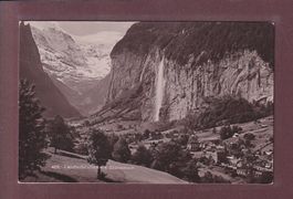 LAUTERBRUNNEN - Staubbach - 1919