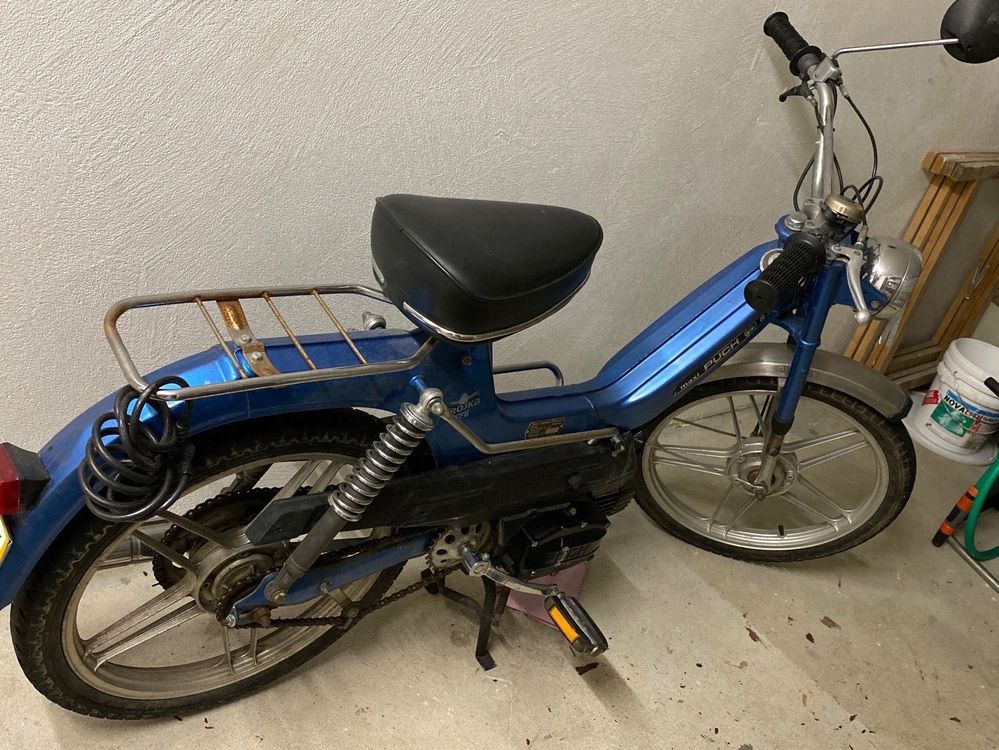 Puch Maxi-S 2-Speed Blauw