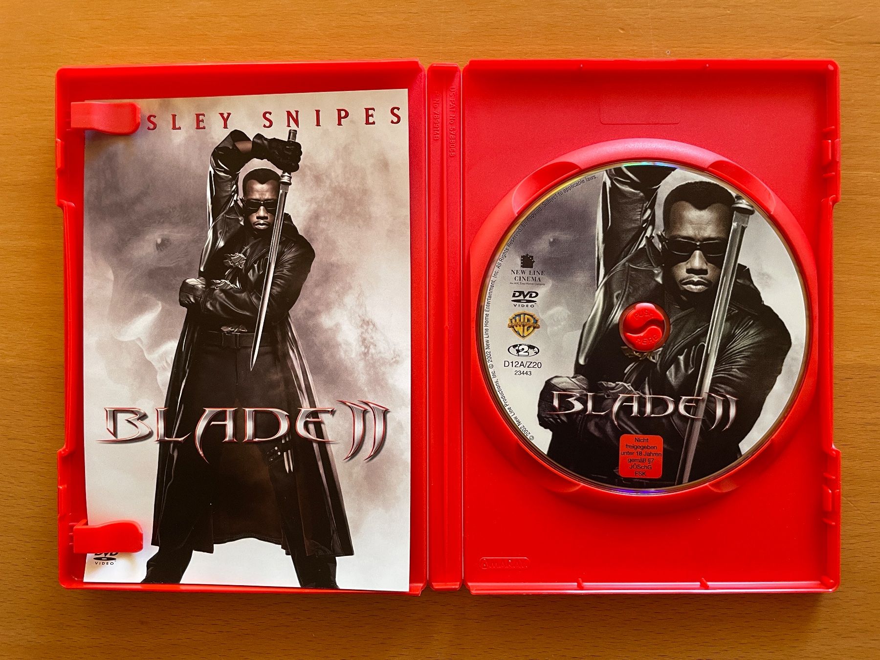 Alle DVDs: DVD Blade II mit Wesley Snipes – Gebraucht aus Rickenbach BL von Morlog 1