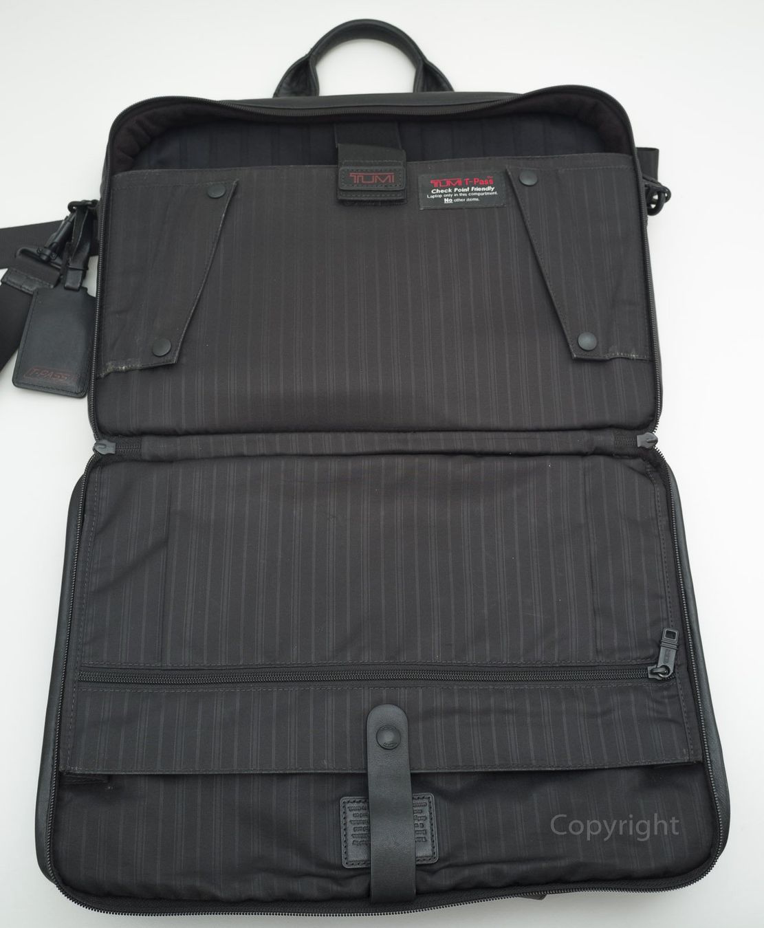 Tumi Borse: Tumi Alpha / grosse Laptoptasche aus Nappaleder – Usato da Gland venduto da YA414AX 5