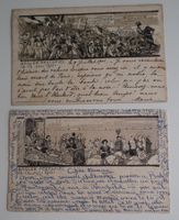 Basler Bundesfeier 1901  zwei Vorläufer Bundesfeierkarten