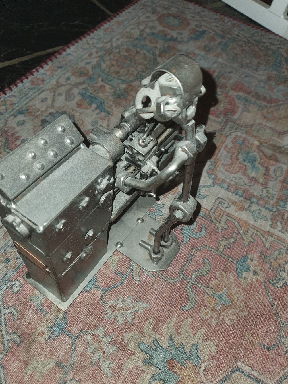Skulpturen & Statuen: Metallskulptur "Drehbank": origin Amsterdam – Gebraucht aus Muri AG von Jeromia 1