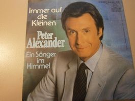 Vinyl-Single Peter Alexander - Immer auf die Kleinen