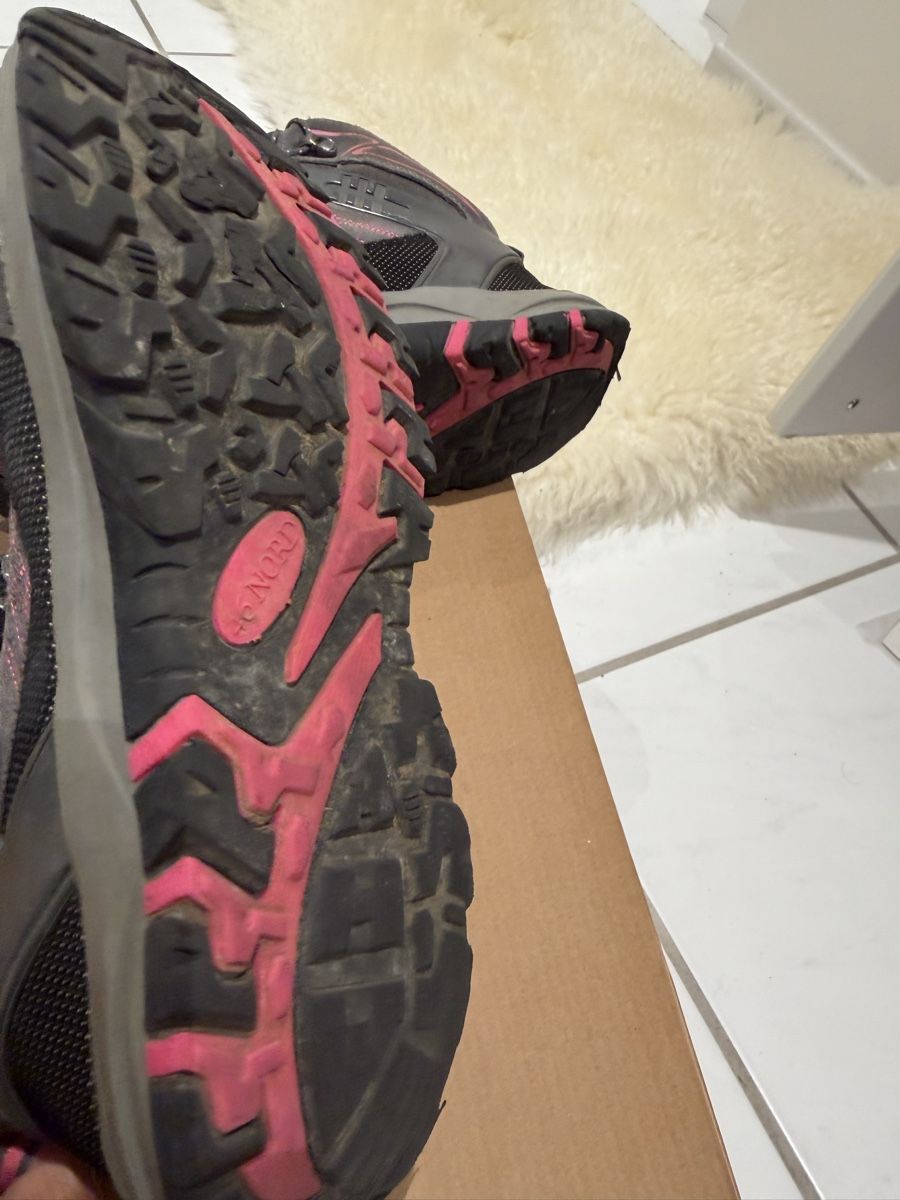 46 Nord Scarpe per ragazze: Wanderschuhe 46 Nord grau pink – Usato da Herrliberg venduto da Mena013 6