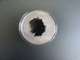 Australien Lunar ll 1 Unze Silber - 2018 - Jahr des Hundes
