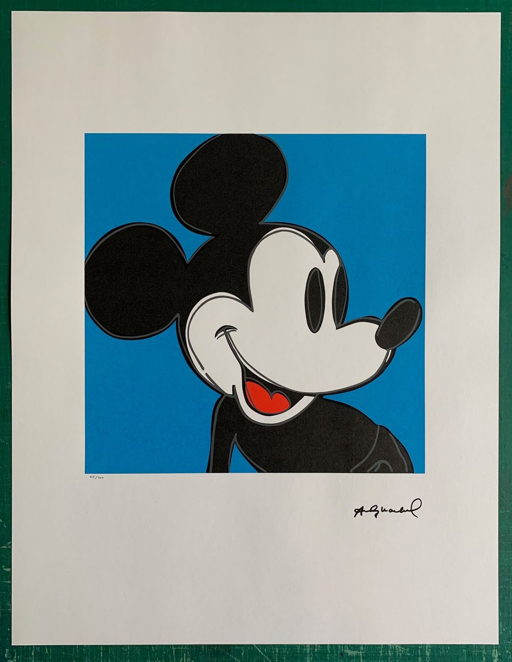 Foto & Immagini: Andy Warhol - Mickey Mouse 45/100 – Nuovo e nell'imballaggio originale da Adligenswil venduto da O_D_E_O_N 1