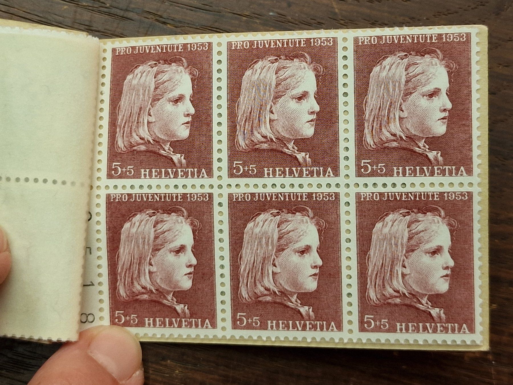 Tutti i francobolli: Pro Juventute Markenheft 2 - 1953 - POSTFRISCH - D – Usato da Aesch LU venduto da briefmarken.uray 3