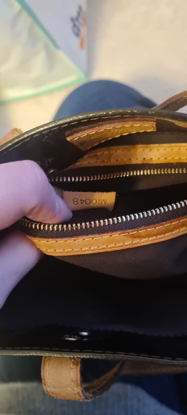 Louis Vuitton Borse da donna: Louis Vuitton Tasche Monogramm Vernis braun – Usato da Rebstein venduto da Soju3 4