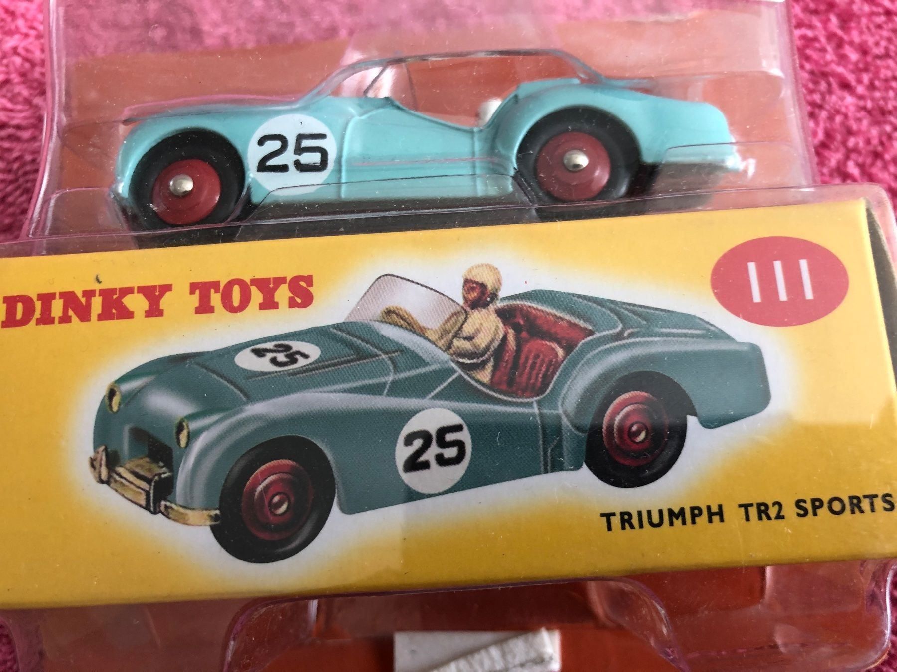Voitures modèles: Triumph tr2 Oldtimer classic dinky – Neuf (Voir description) à Reinach AG par rares75