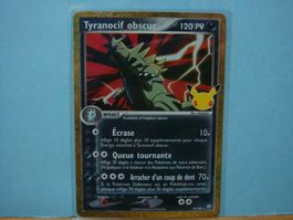 Pokémon Tyranocif obscur 120 pv 19/109 fr