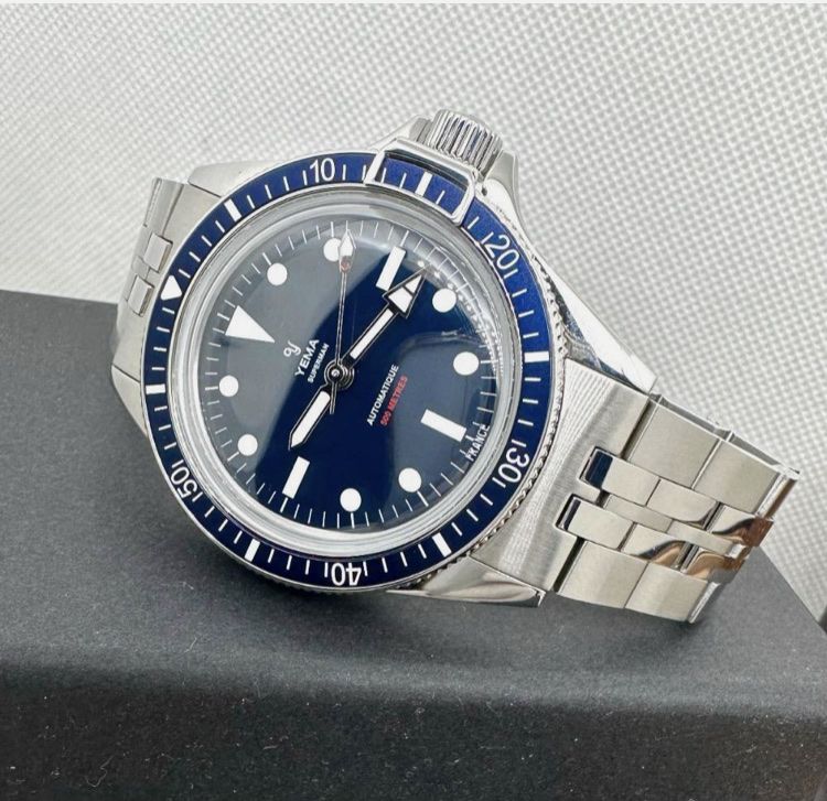 Yema Uhren: Yema Superman 500 Mysterious Blue 39mm – Neu und originalverpackt aus Itingen von bubibu 6