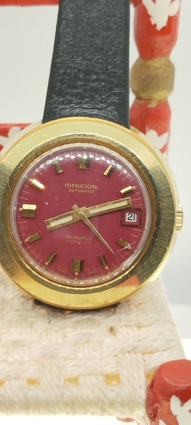 Mirexal Orologi: Montre automatique vintage – Usato da La Chaux-de-Fonds venduto da jac_9llg