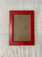 Roter Bilderrahmen 13x18 IKEA FISKBO