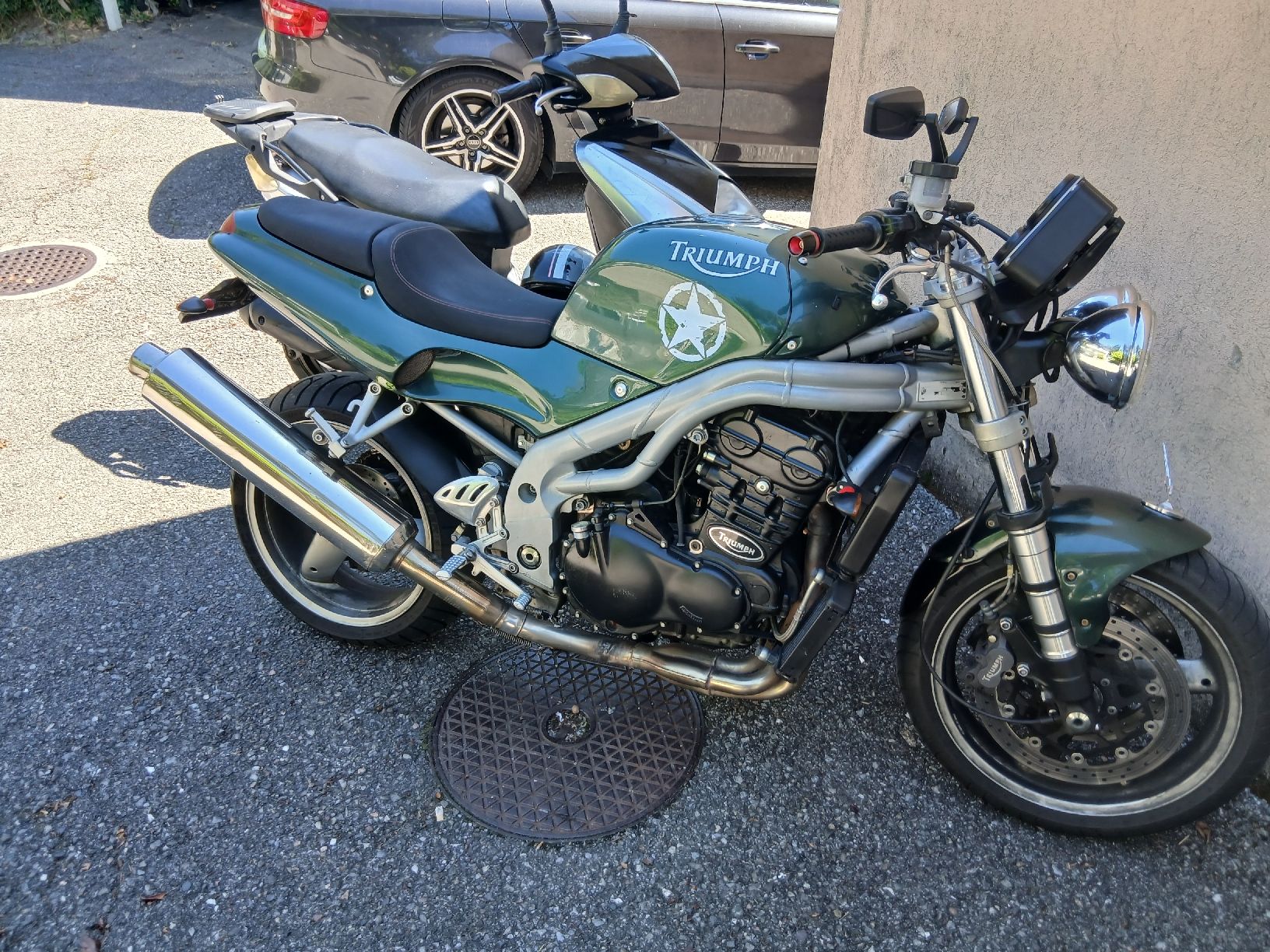 Triumph Route: Triumph Speed Triple 955 – D'occasion à Quartino par robylag 4