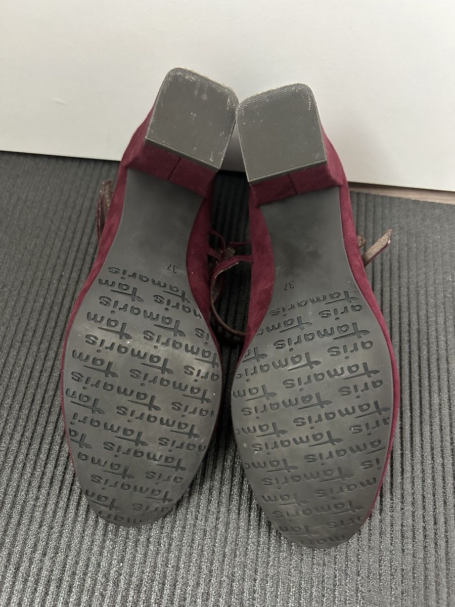 Tamaris Scarpe da donna: Tamaris Damenschuhe Weinrot Grösse 37 – Usato da Thal venduto da Roag111 3