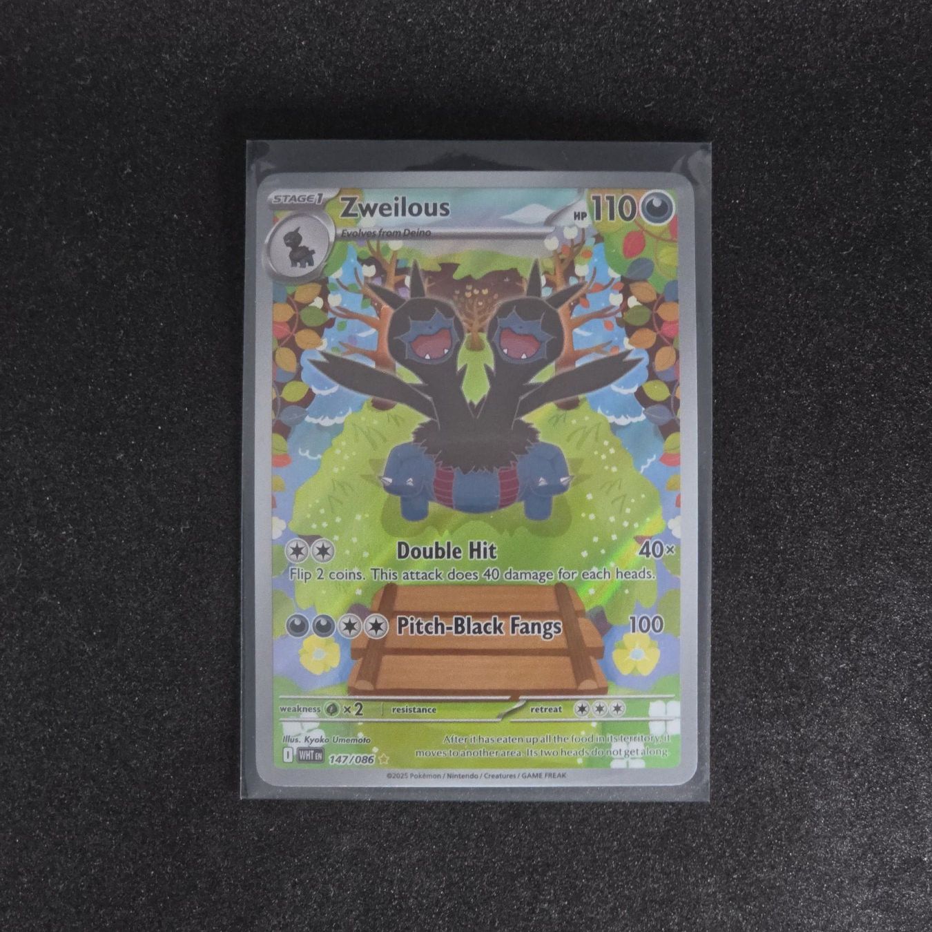 Pokémon Sammelbilder & Trading cards: Zweilous (WHT 147) – Neu (gemäss Beschreibung) aus St. Gallen von CardZelo