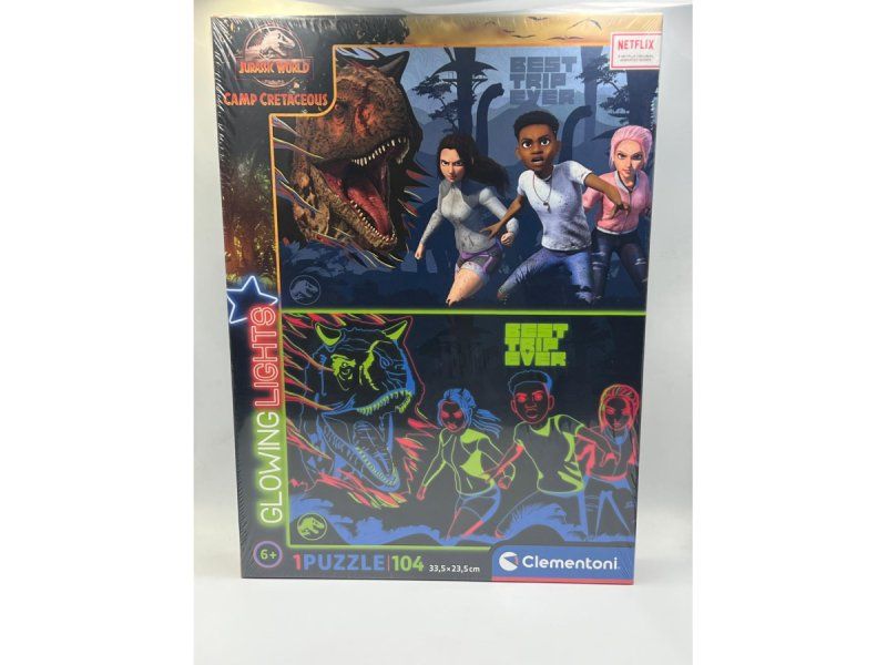 Jurassic World Puzzle Leuchteffekt (104) (Neu und originalverpackt) in ...