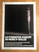 Plakat La Fondation Maeght au Musée d' Ixelles, Bruxelles