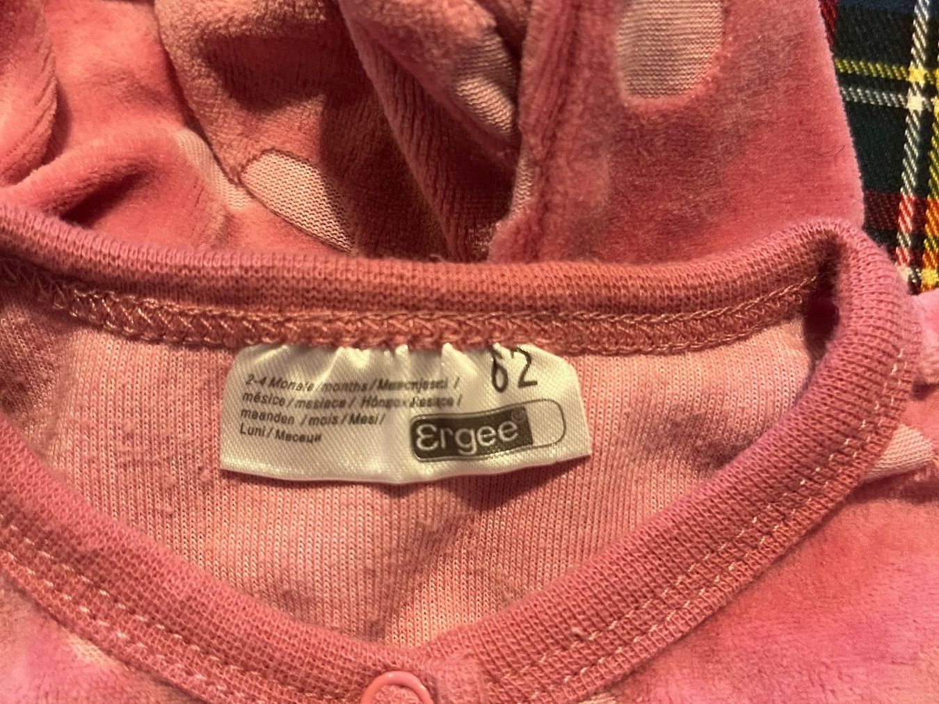 Pigiama & Simili: rosa dicker Winterpyjama, Größe 62 – Usato da Umiken venduto da deb_57xk 3