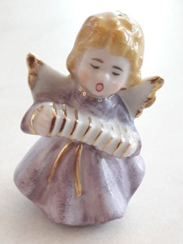 Statuette: Porzellan Engel handbemalt – Nuovo (secondo la descrizione) da Winistorf venduto da acreativ1
