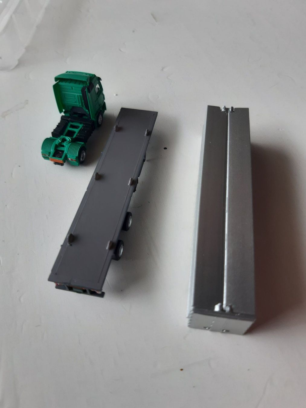 Modellini di ferrovie: Trailer Truck 1/150 Aoshima – Nuovo (secondo la descrizione) da Mitlödi venduto da blackgnat79 4