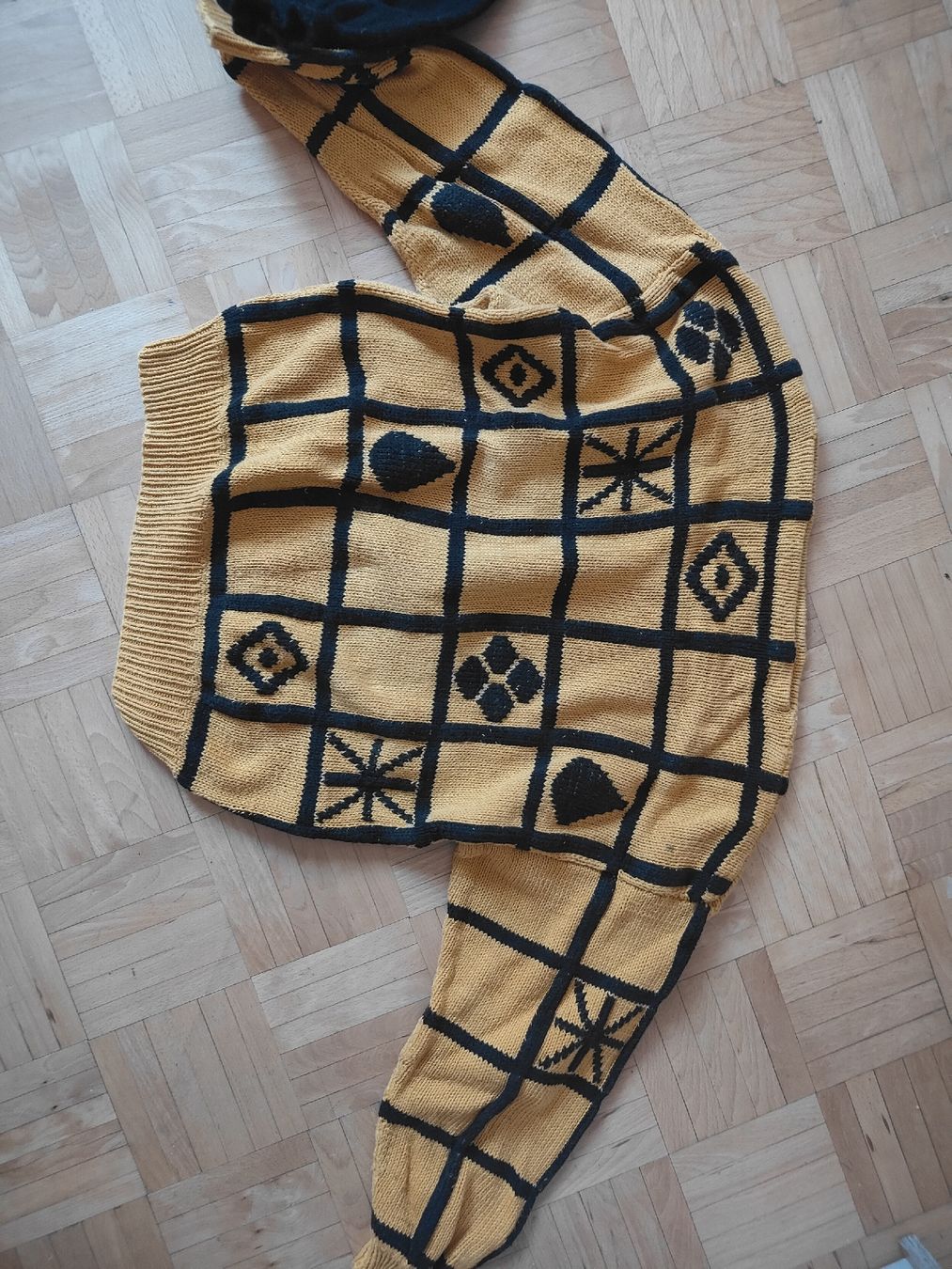 Maglioni & Felpe: Pull vintage original à motifs géométriques - Taille M – Usato da Biel/Bienne venduto da Edi5Roli3 1