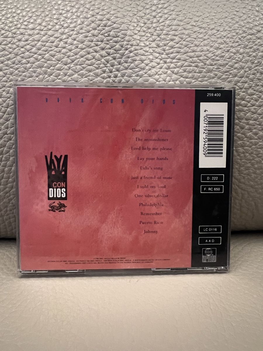 CD: Vaya Con Dios – Usato da Winterthur venduto da ebe_wvp2 1