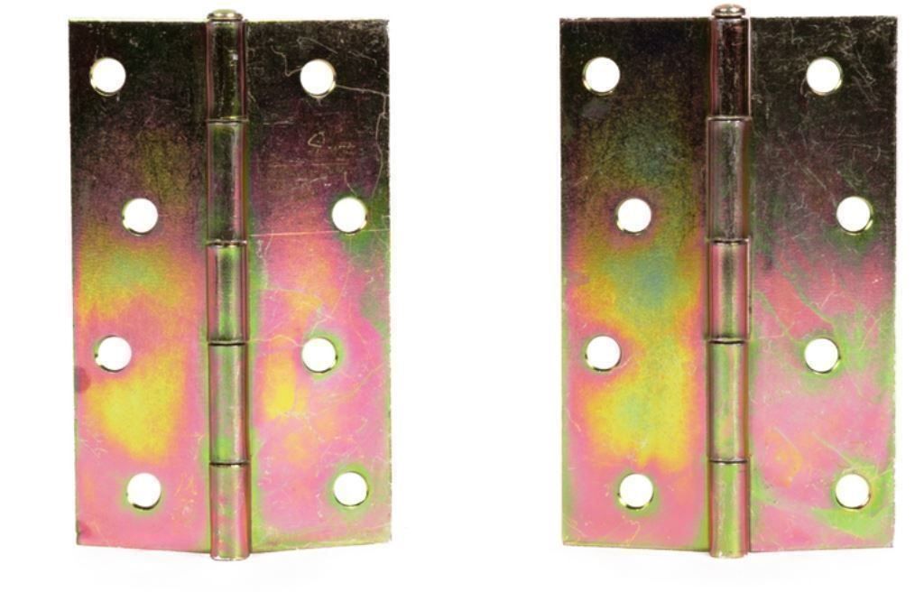 Eisenwaren: 2 Stück SCHARNIERE  75mm X 46mm – Neu und originalverpackt aus St. Gallen von schnaeppchen-preise 2