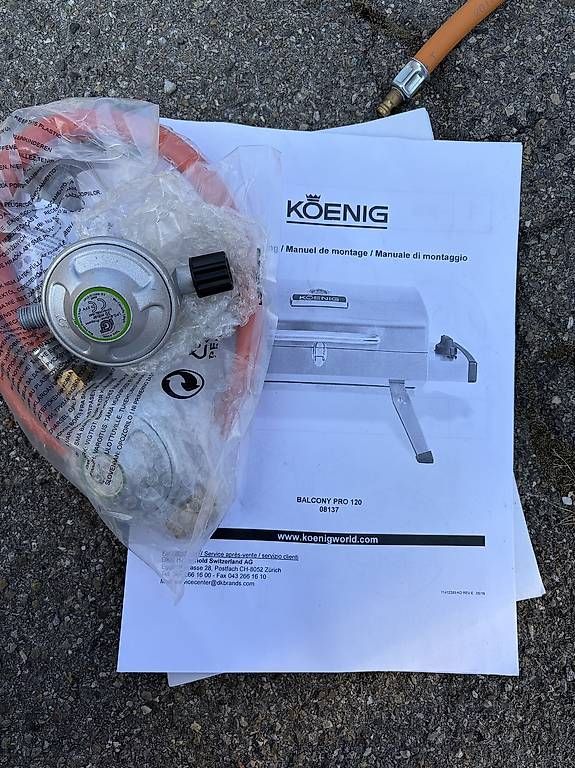Griglie: König Grill Balcony Pro – Usato da Glattfelden venduto da SandyM01 1