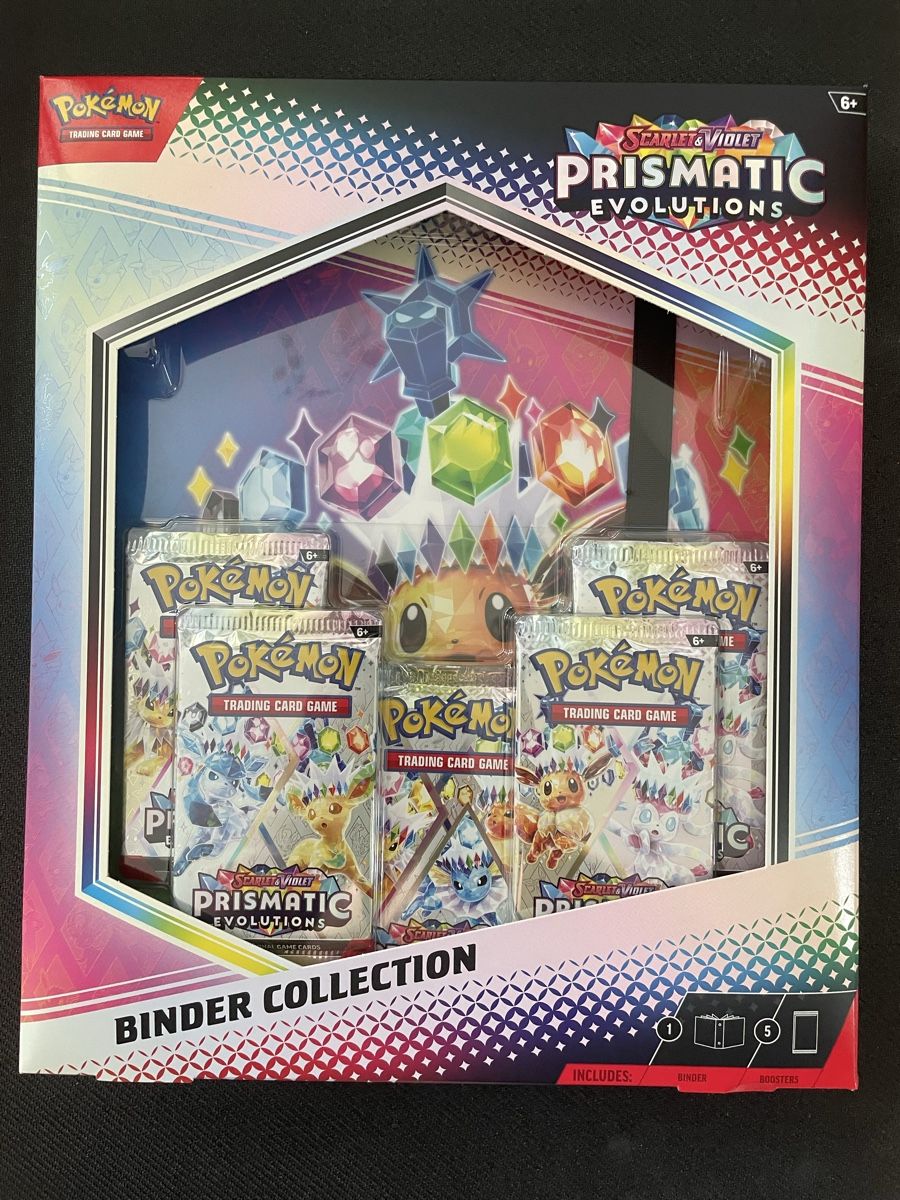 Pokémon Carte collezionabili: Pokemon Prismatic Evolutions Binder Collection English – Nuovo e nell'imballaggio originale da Wallisellen venduto da ale_v9vd