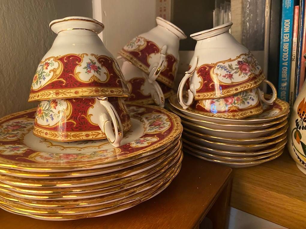 Set di piatti: Servizio da the e dolce per sei coperti – Usato da Origlio venduto da eli_gk55 3