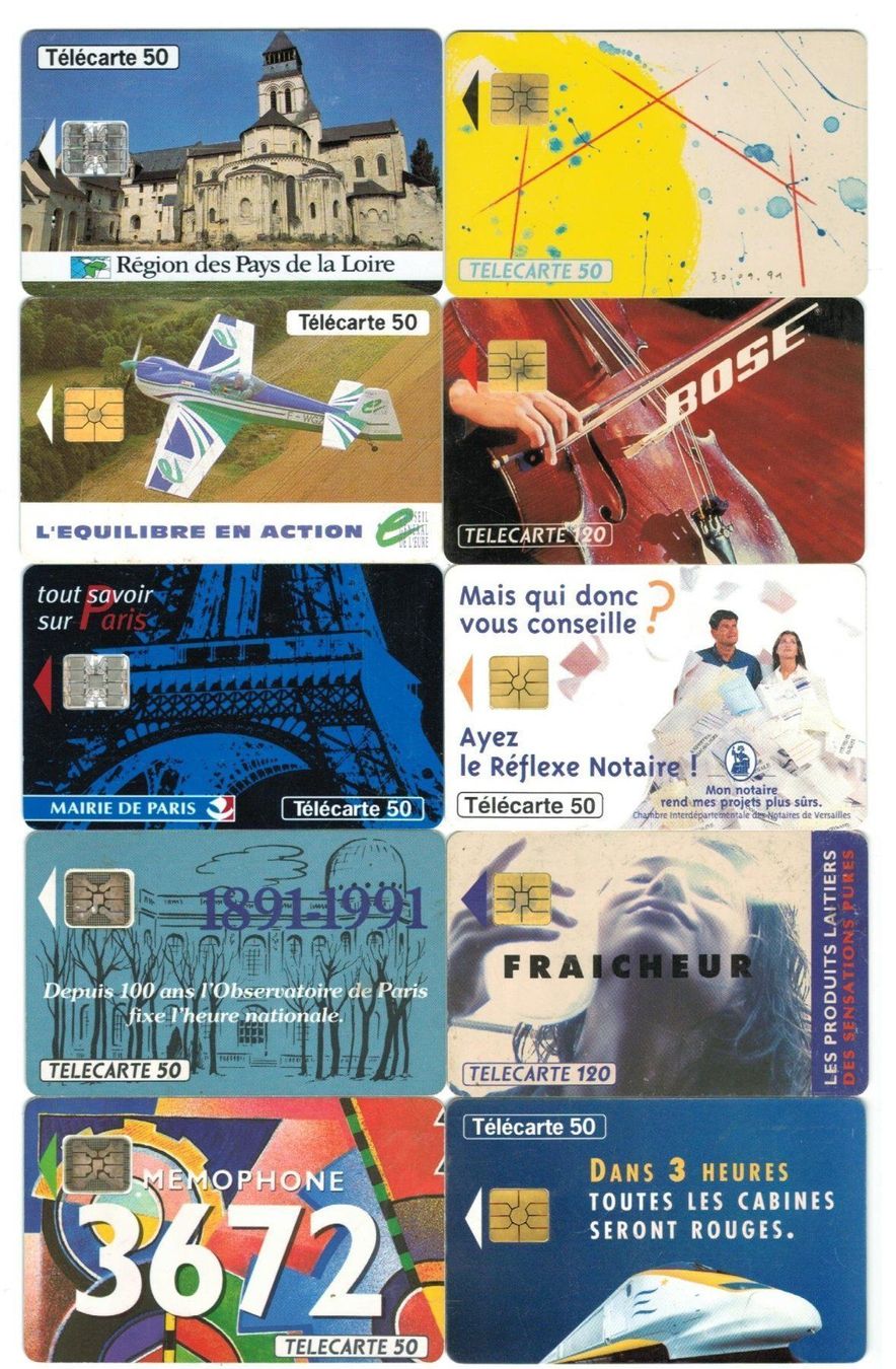 Telefon- & Taxkarten: 10 Telefonkarten Frankreich – Gebraucht aus Zürich von tol_b7c7