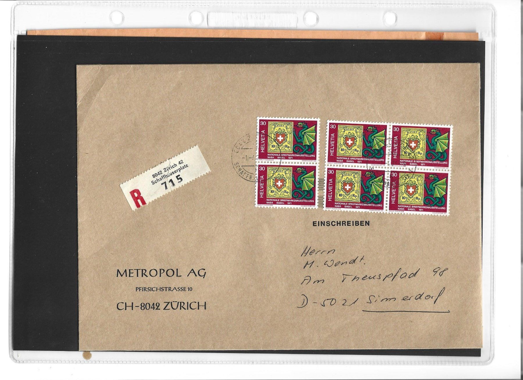 Alle Briefmarken: 10 lettres 10 Buchstaben – Gebraucht aus Delemont von toutdubon11 7