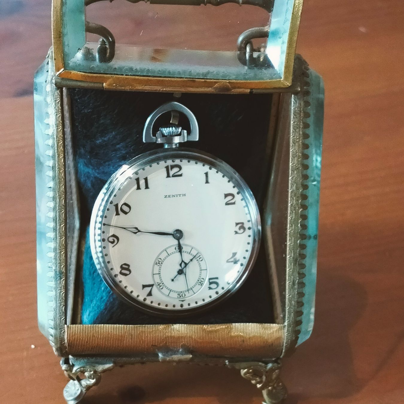 Swiss Orologi: Antiker Taschenuhrständer – Usato da Ennetmoos venduto da brunhildenb 1