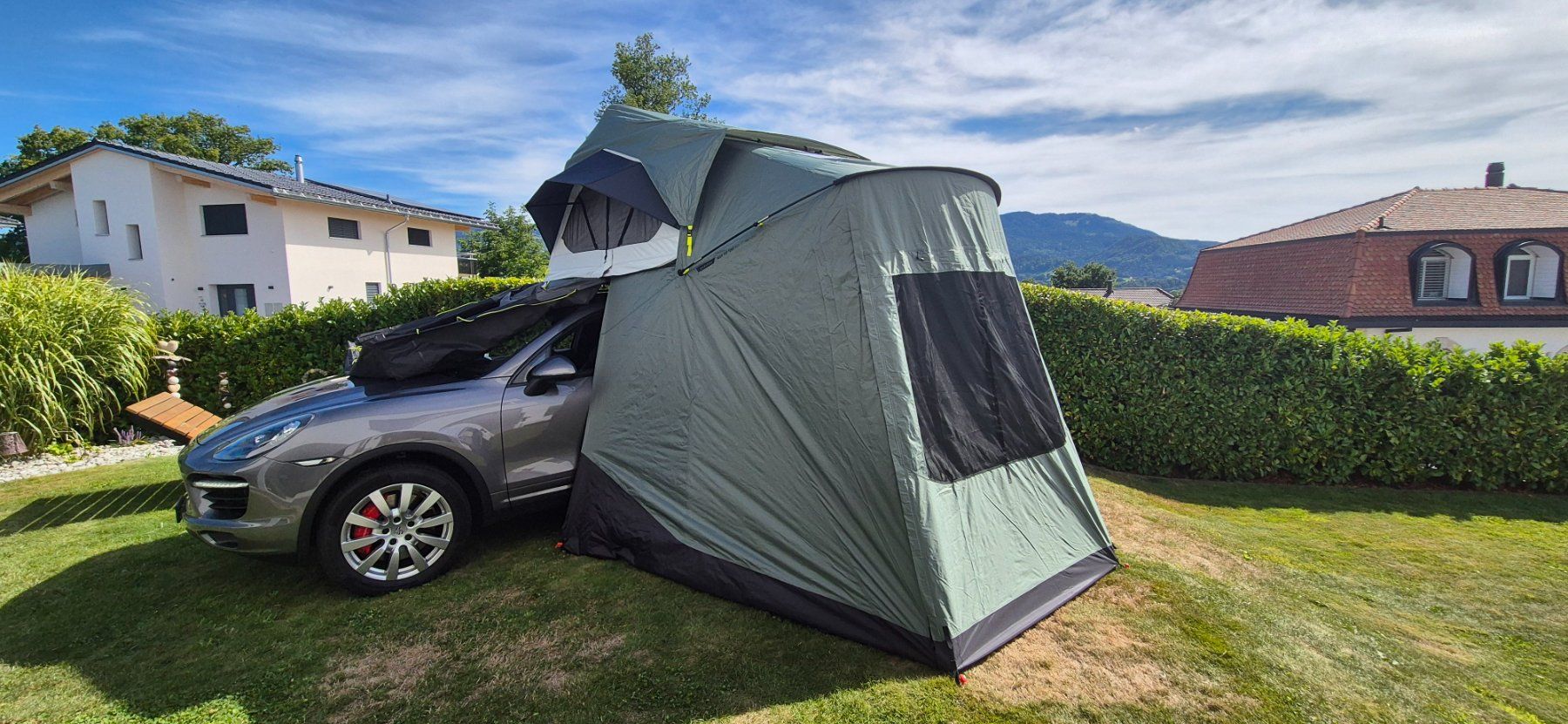 Dachzelt Fresh & Black MH500 mit Anbauzelt von Decathlon (Gebraucht) in  Giffers fr CHF 1270  nur Abholung auf Ricardo kaufen