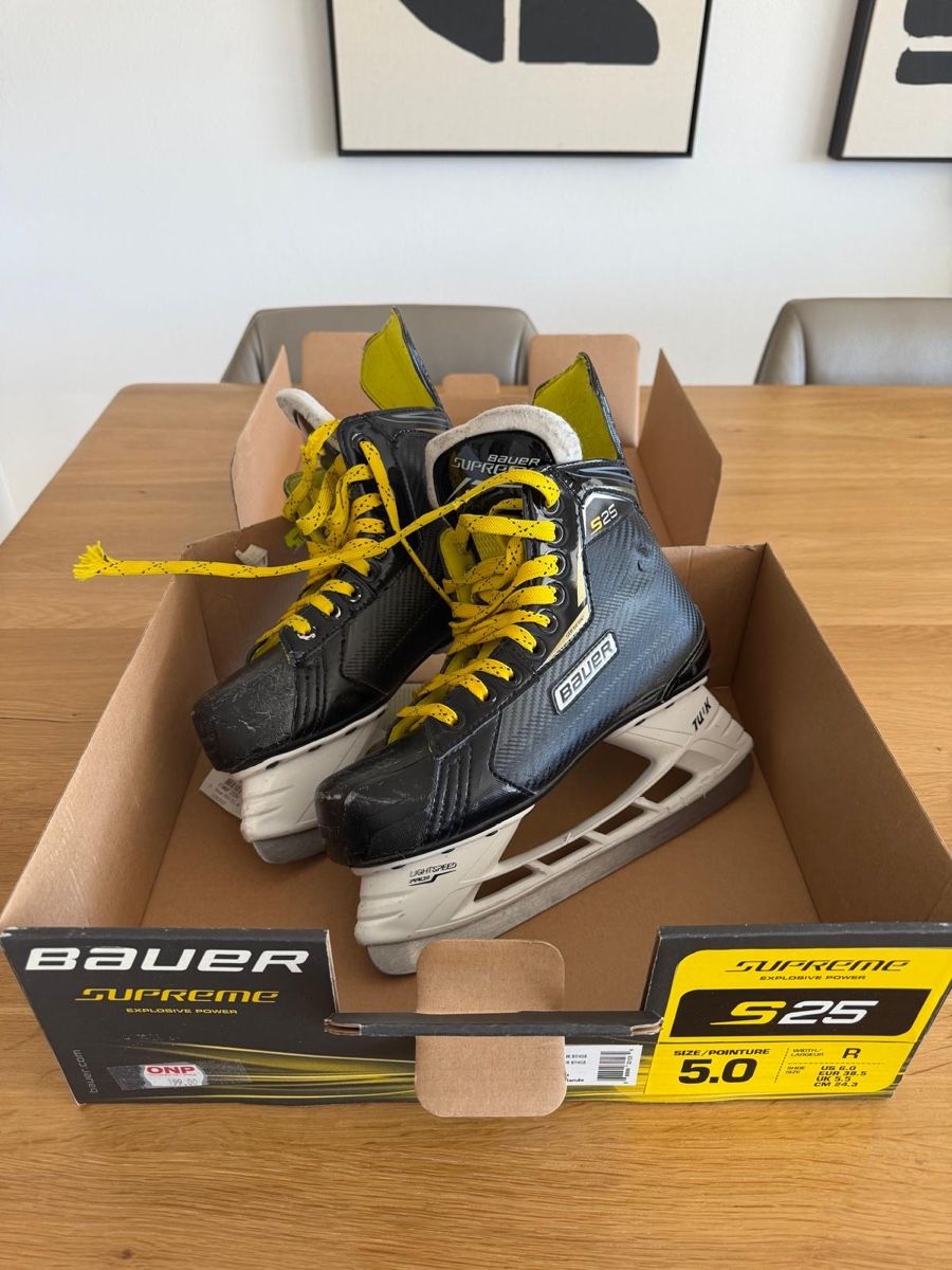 Bauer Pattini da ghiaccio: Bauer Schlittschuhe 38.5  – Usato da Urdorf venduto da Valeksi 1